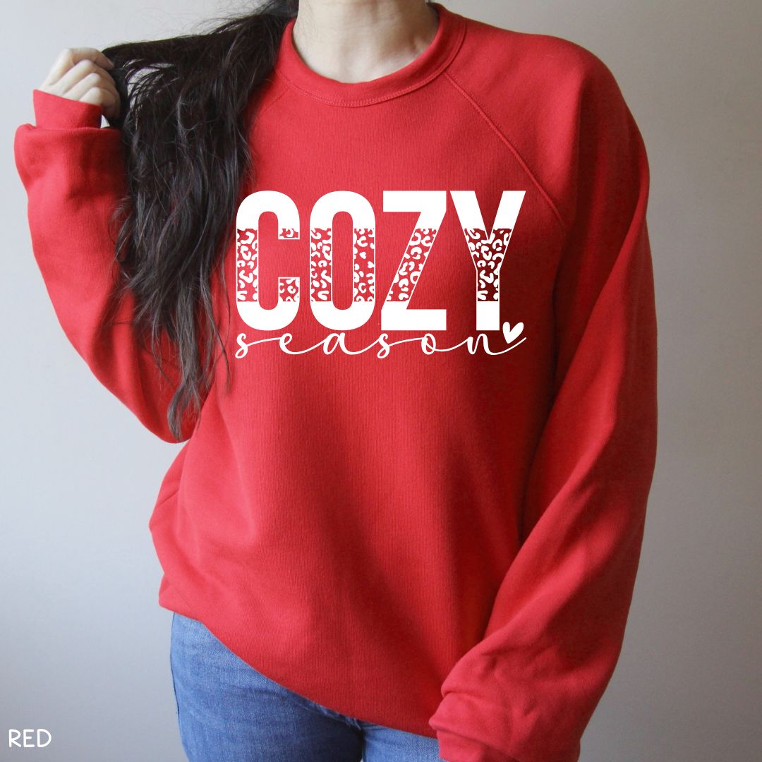 Cozy Season - Unisex Crewneck Sweatshirt (No Hood)