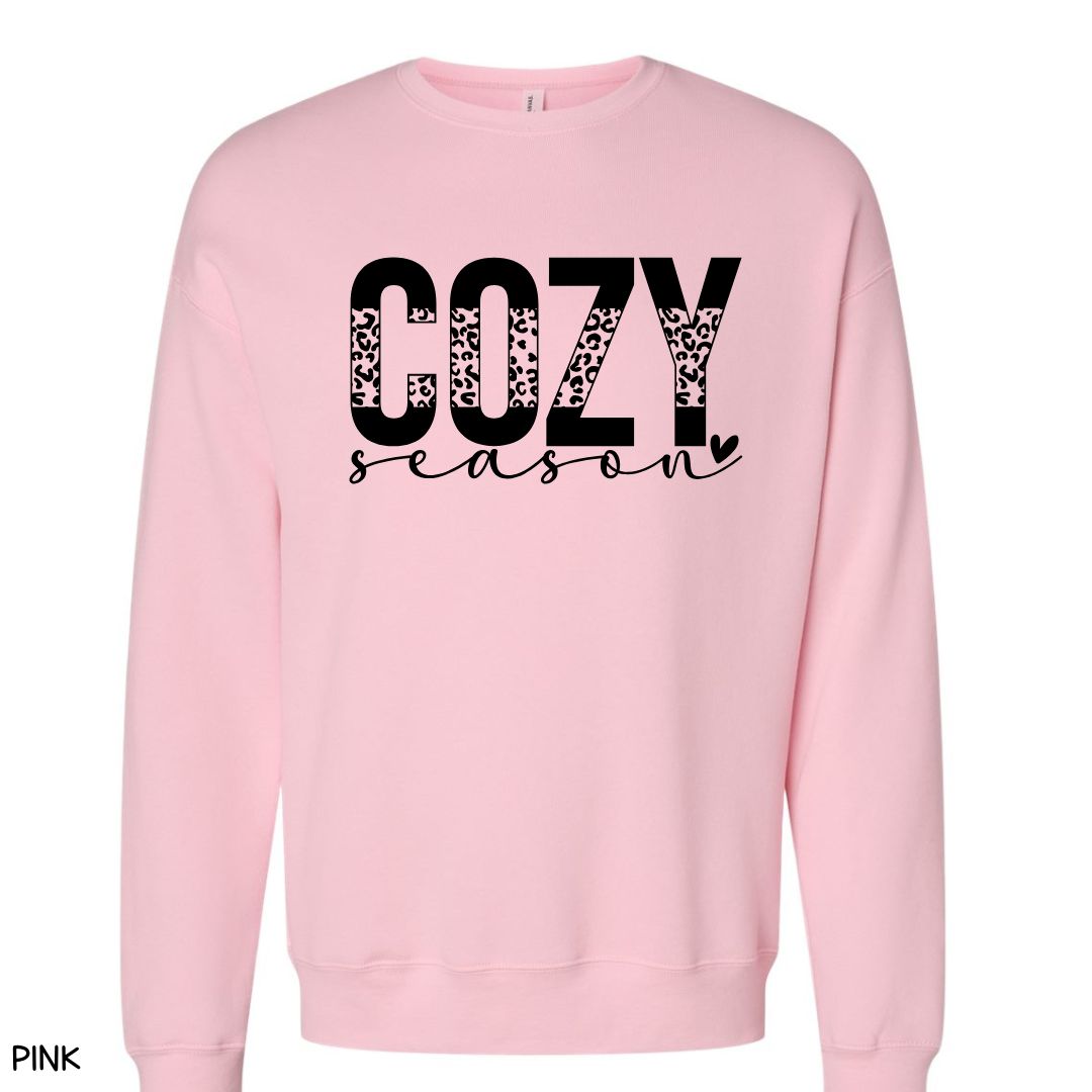 Cozy Season - Unisex Crewneck Sweatshirt (No Hood)