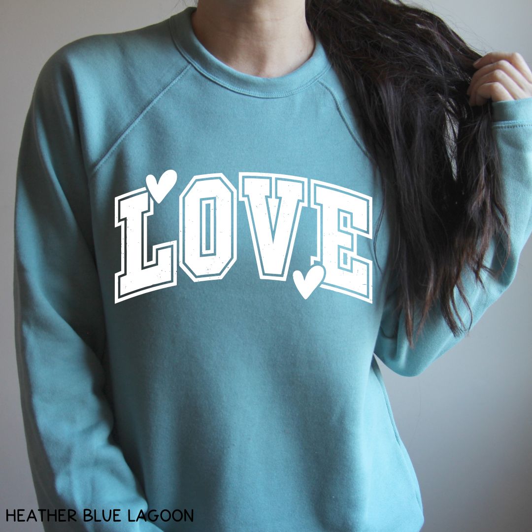 Love Varsity - Unisex Crewneck Sweatshirt (No Hood)