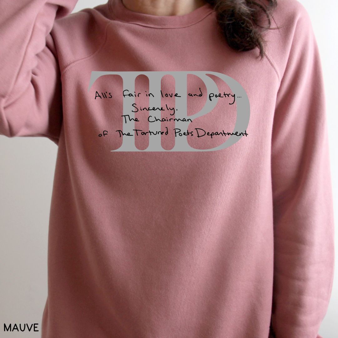 Swiftie - TTPD - Unisex Crewneck Sweatshirt (No Hood)