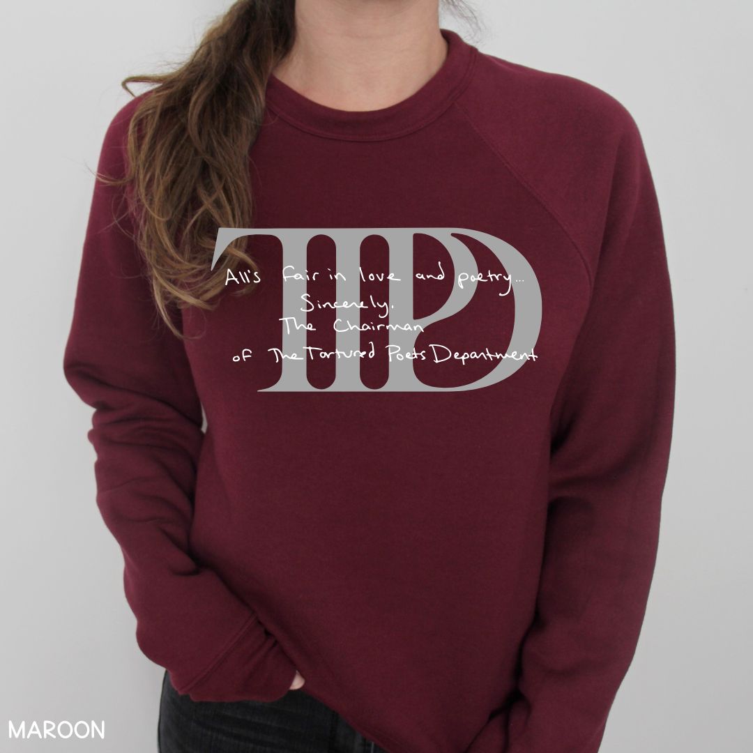 Swiftie - TTPD - Unisex Crewneck Sweatshirt (No Hood)