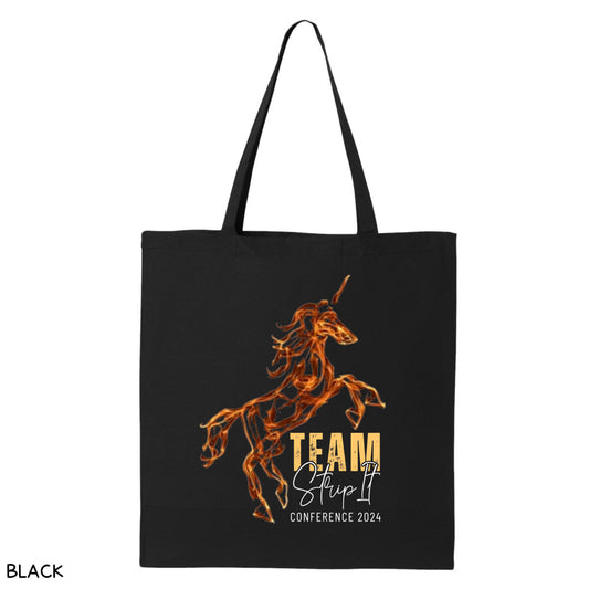 Team Strip It - Canvas Tote Bag