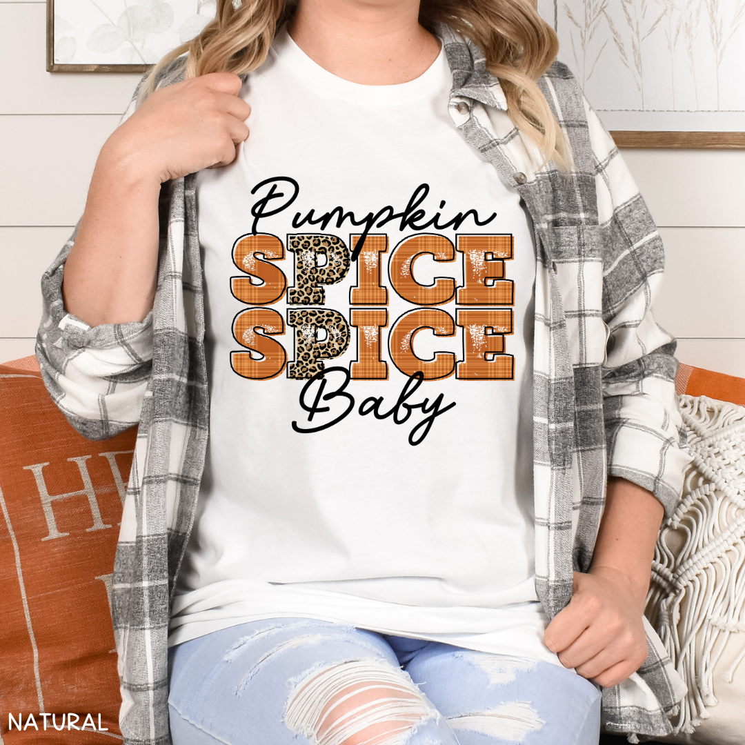 Fall - Adult Tee - Pumpkin Spice Spice Baby