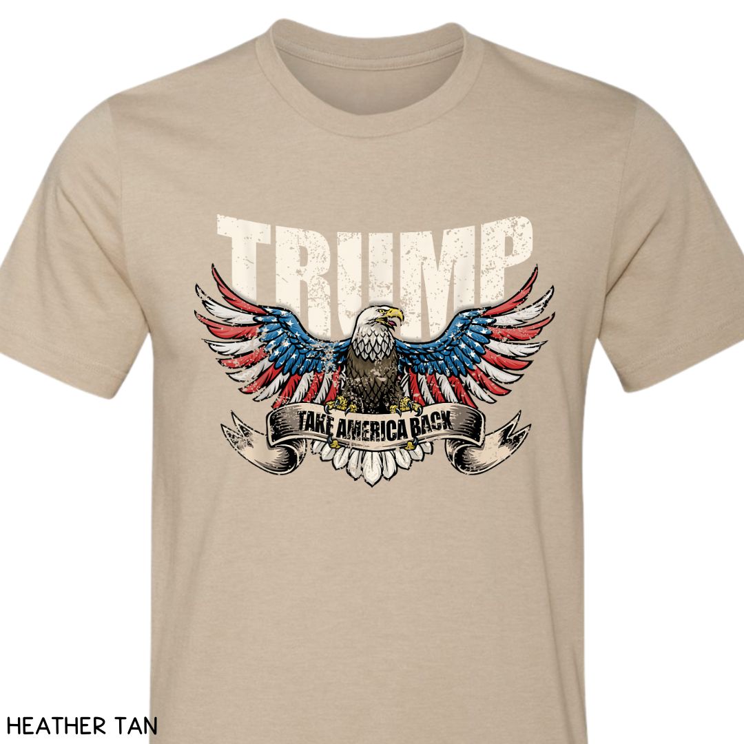 America - Trump Eagle - Unisex Adult Tee