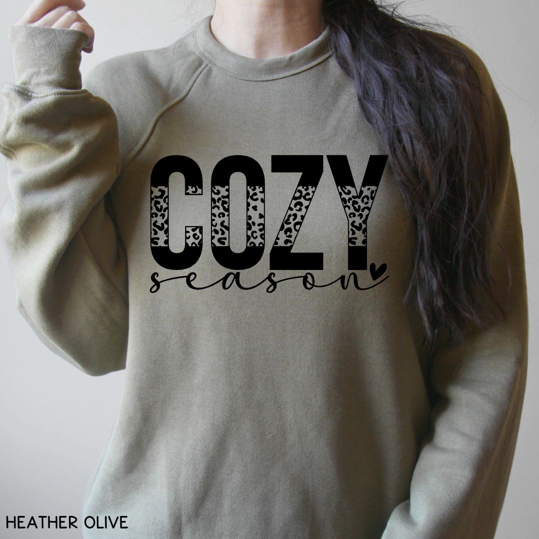 Cozy Season - Unisex Crewneck Sweatshirt (No Hood)