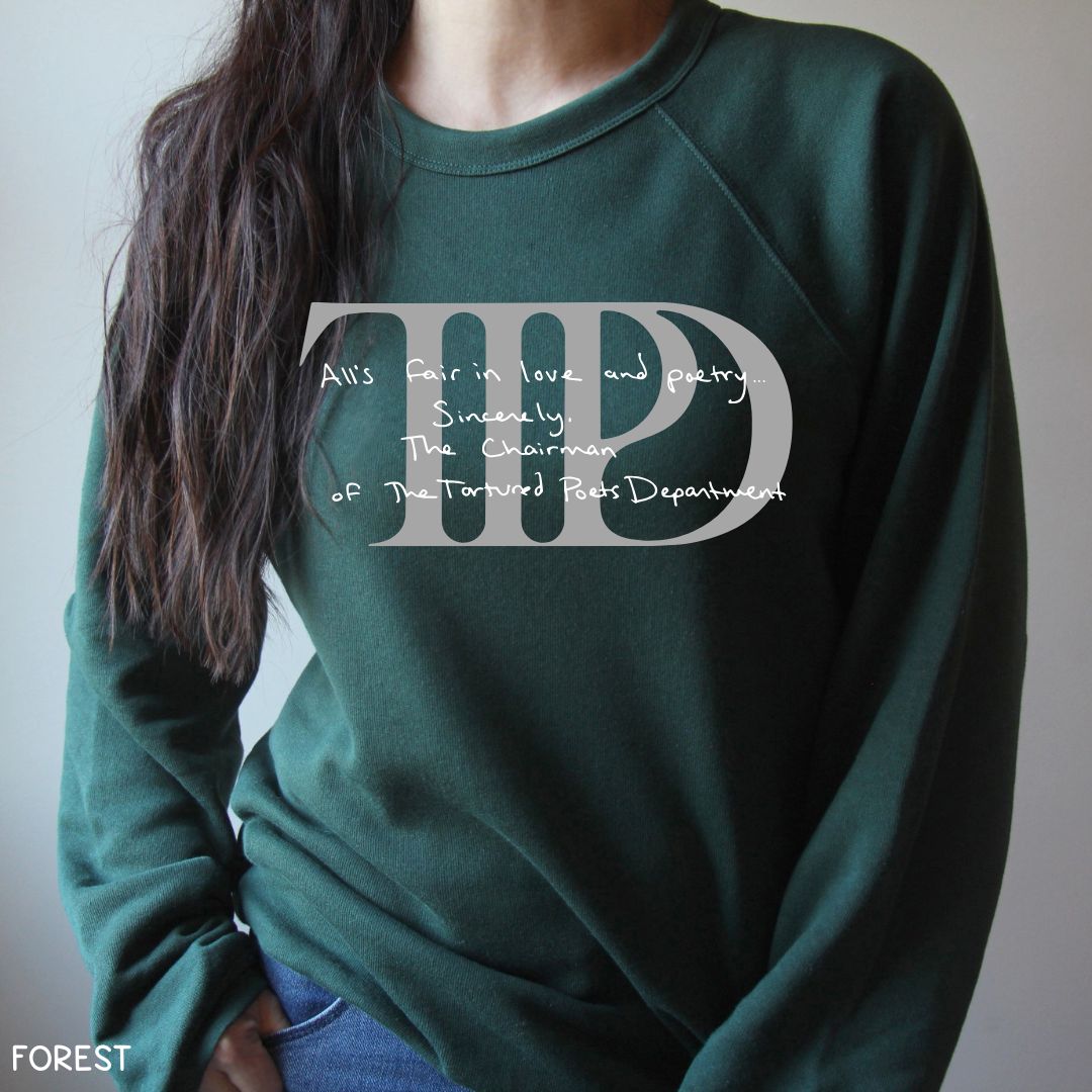 Swiftie - TTPD - Unisex Crewneck Sweatshirt (No Hood)