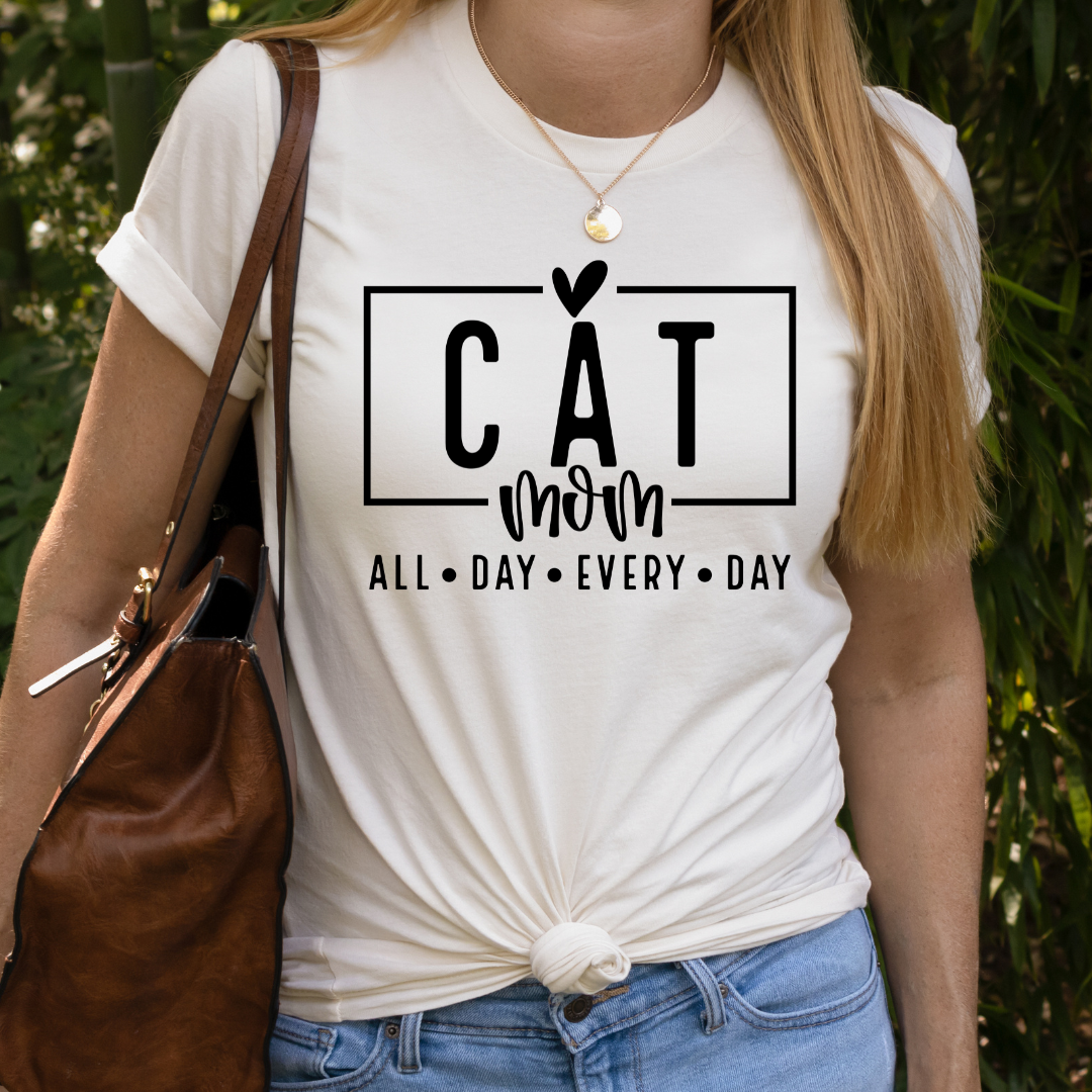 Cat Mom - Unisex Adult Tee