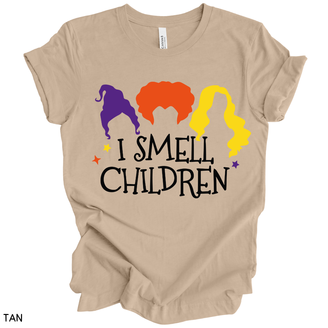 Halloween - Adult Tee - I Smell Children