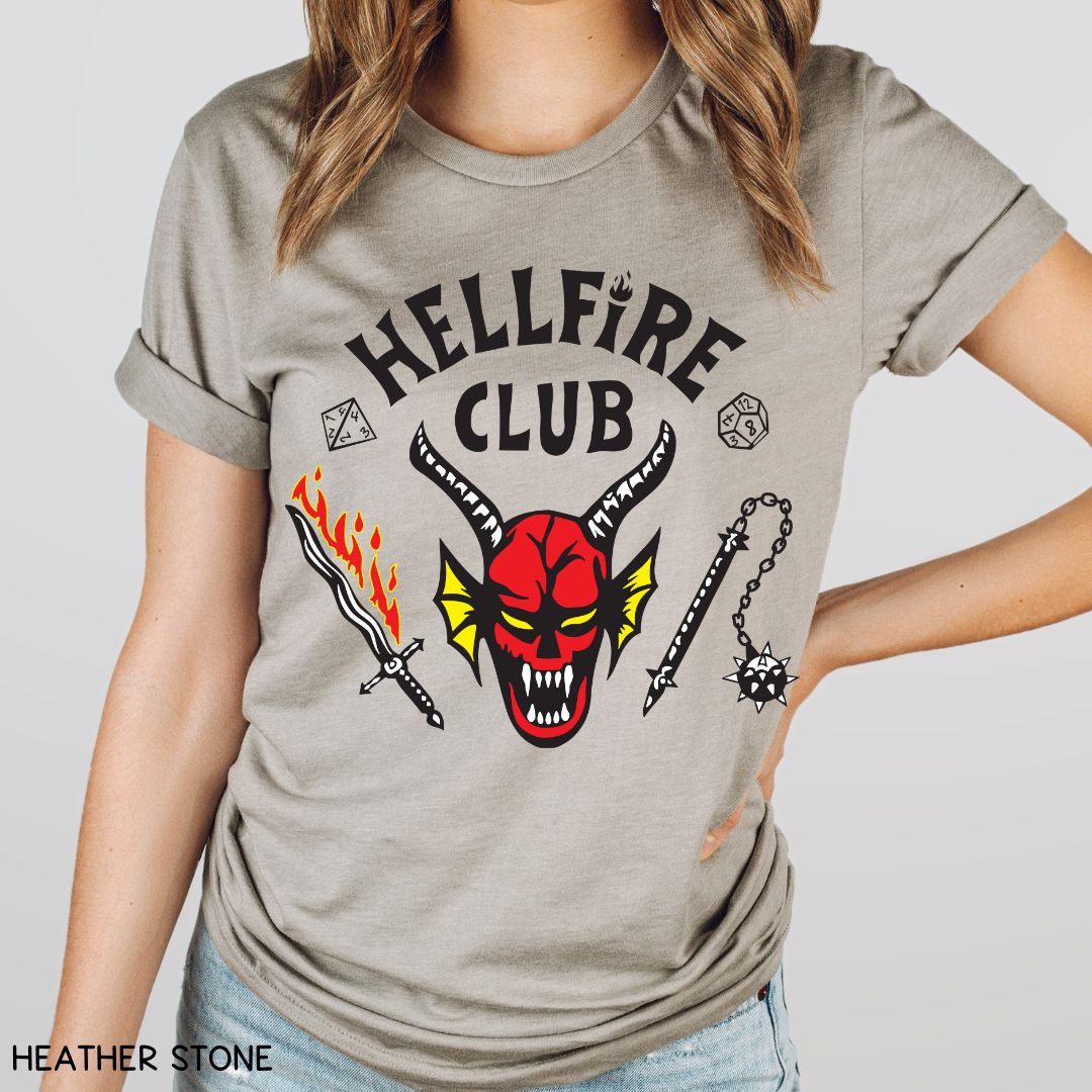 Stranger Things - Hellfire Club - Unisex Adult Tee