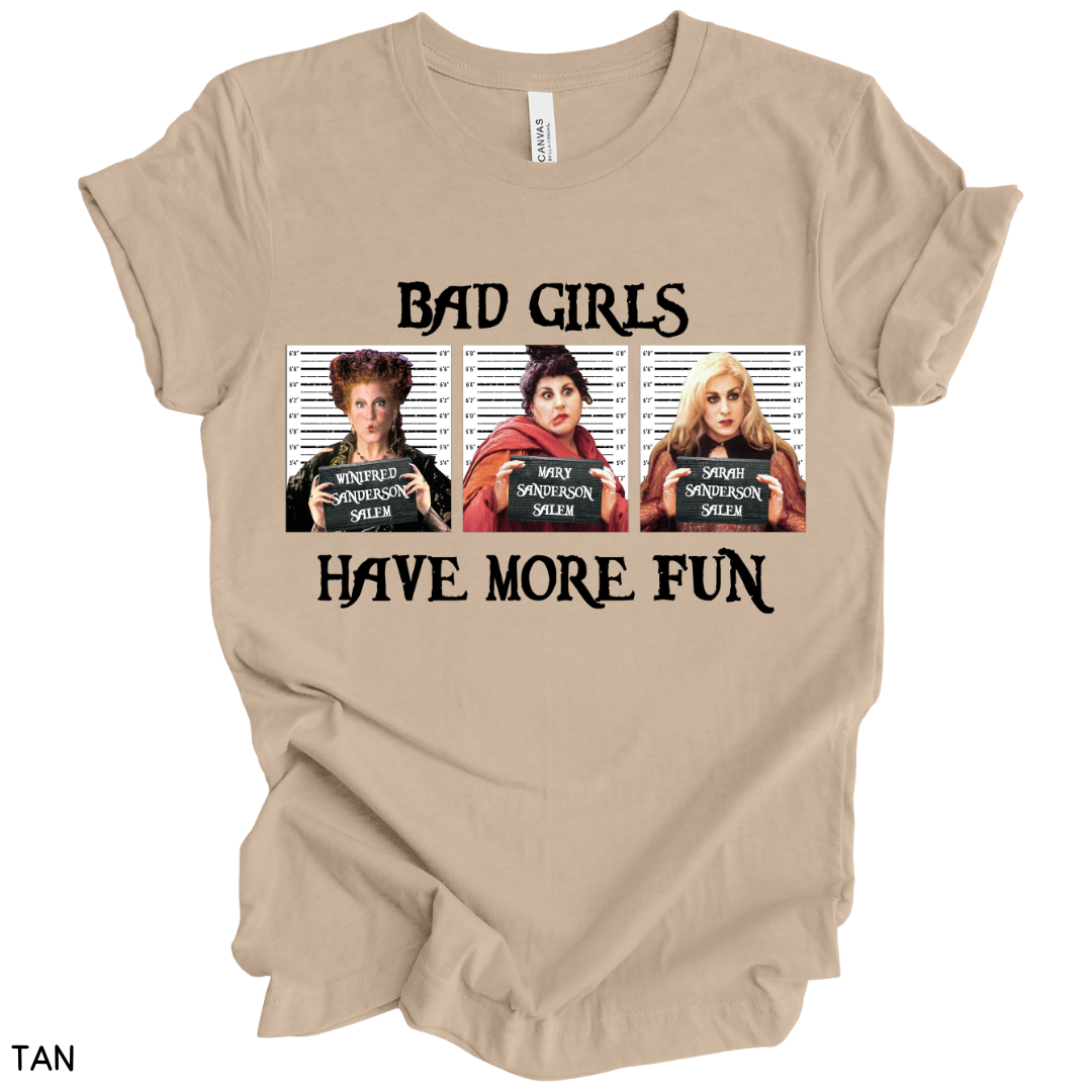 Halloween - Adult Tee - Bad Girls