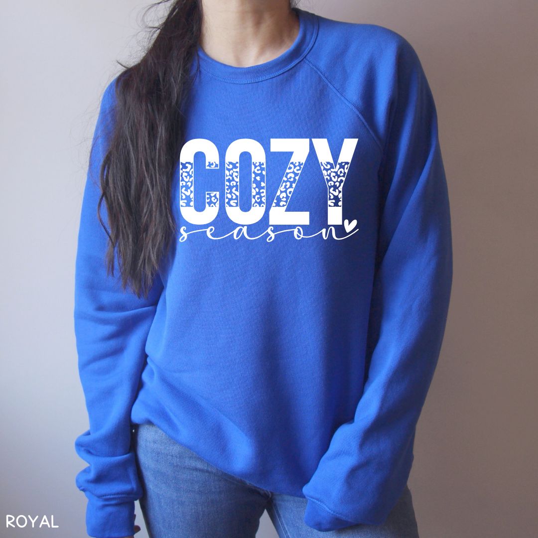 Cozy Season - Unisex Crewneck Sweatshirt (No Hood)