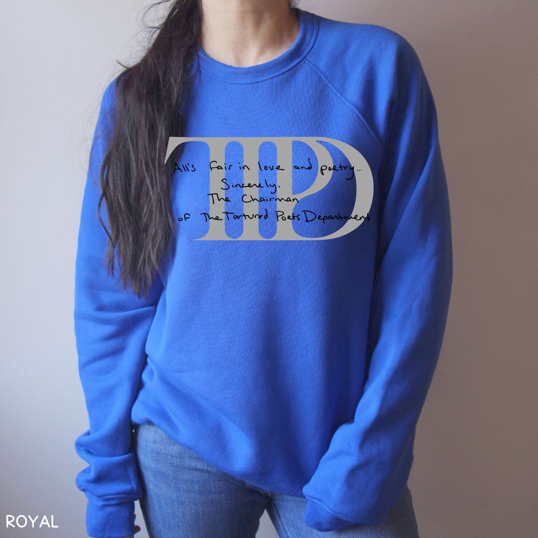 Swiftie - TTPD - Unisex Crewneck Sweatshirt (No Hood)