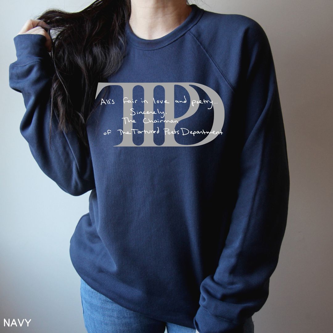 Swiftie - TTPD - Unisex Crewneck Sweatshirt (No Hood)