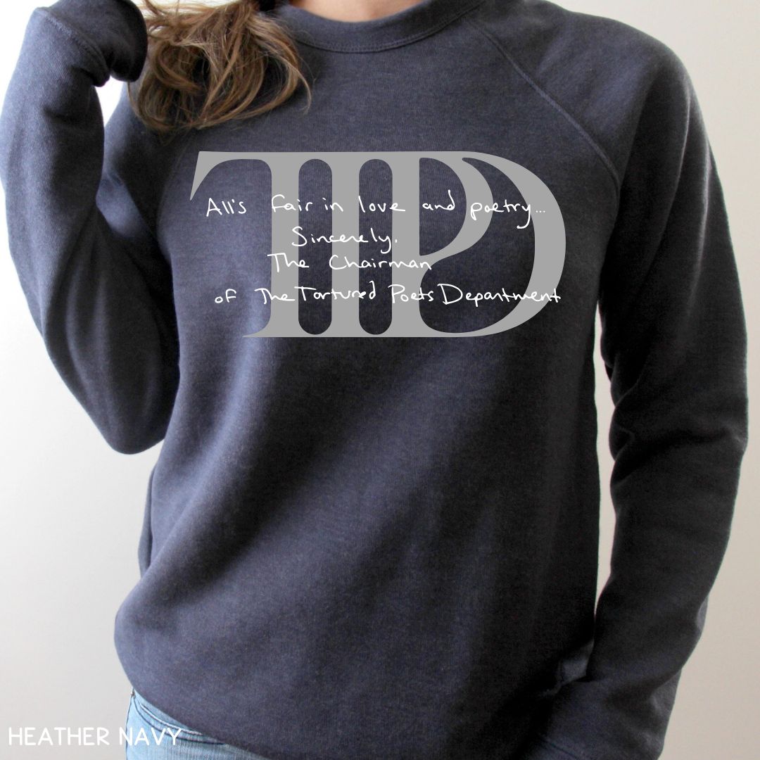 Swiftie - TTPD - Unisex Crewneck Sweatshirt (No Hood)