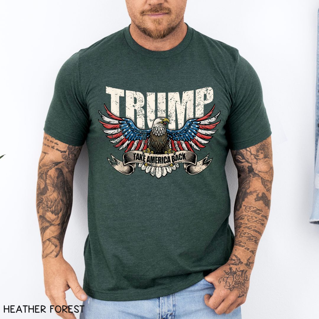 America - Trump Eagle - Unisex Adult Tee