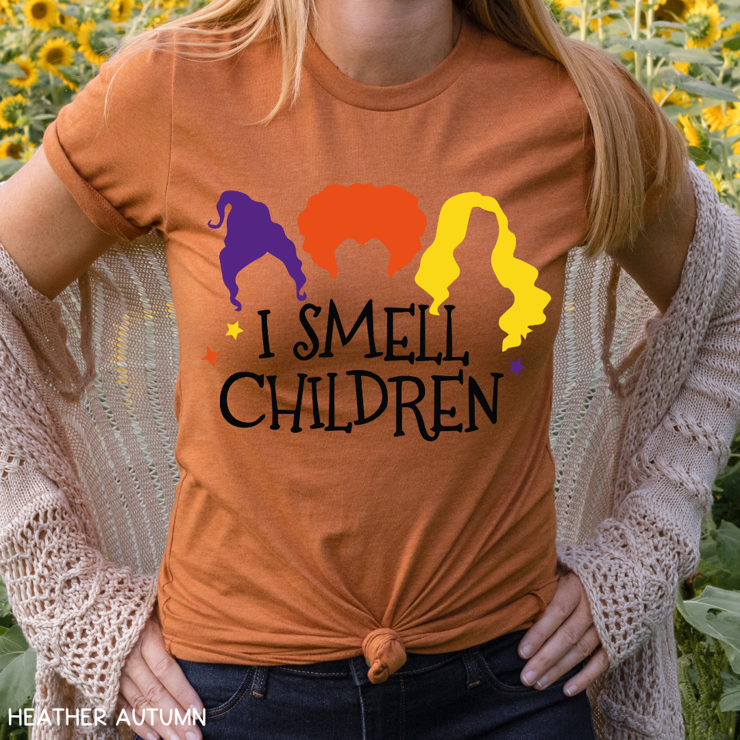 Halloween - Adult Tee - I Smell Children