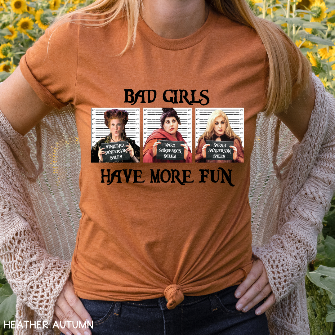 Halloween - Adult Tee - Bad Girls