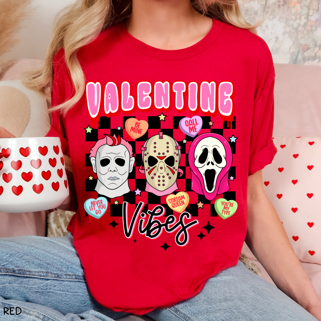 Valentines - Villain Valentines Vibes - Unisex Adult Tee