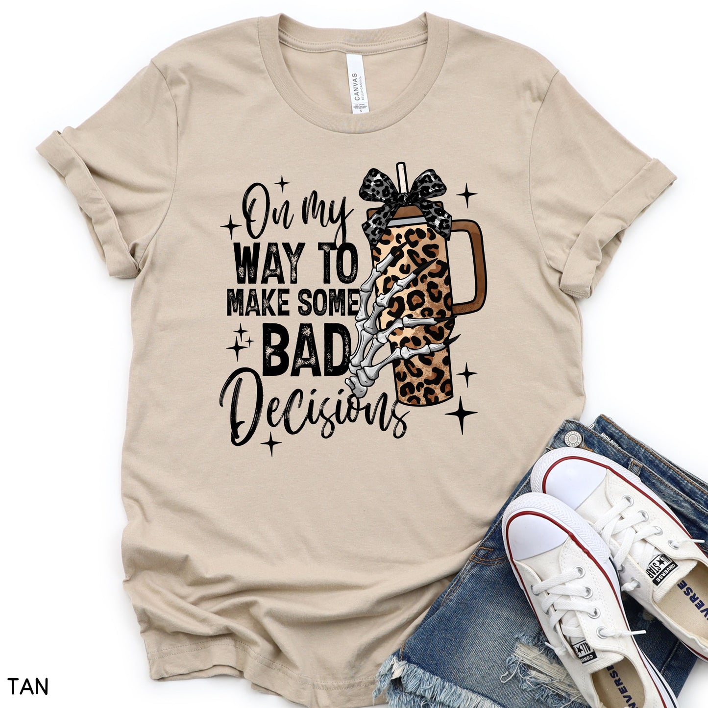 On My Way to Make Some Bad Decisions - Unisex Adult Tee