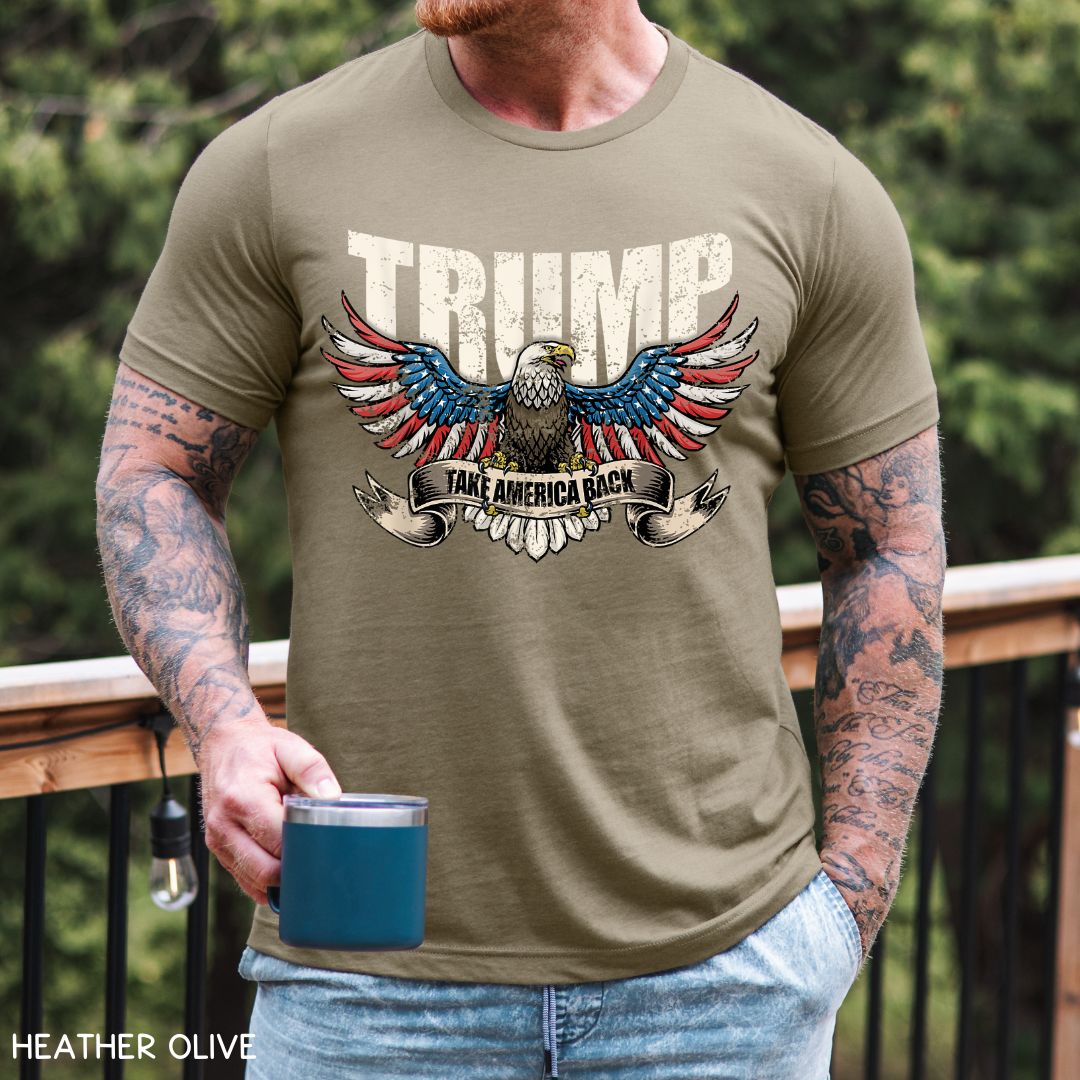 America - Trump Eagle - Unisex Adult Tee