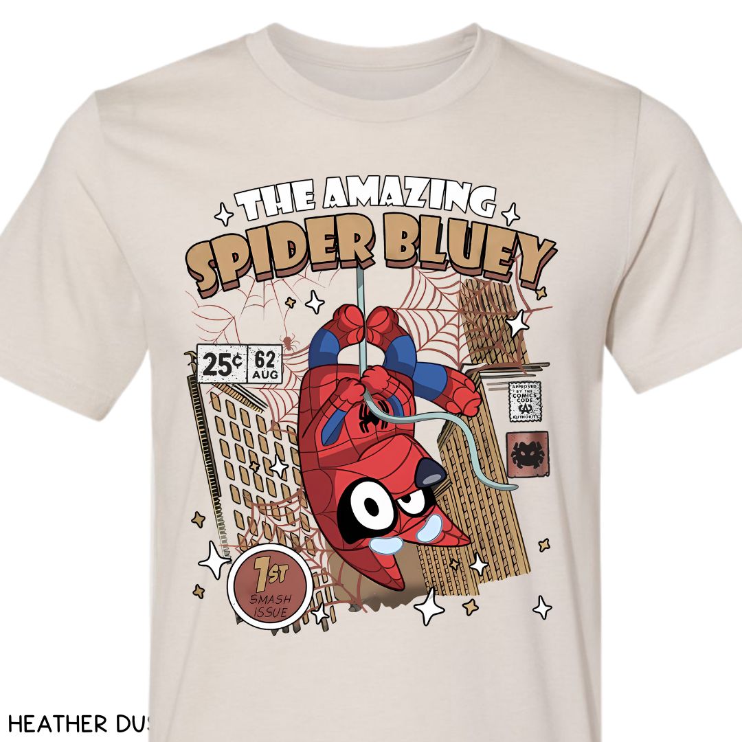 Spider Bluey - Unisex Youth Tee