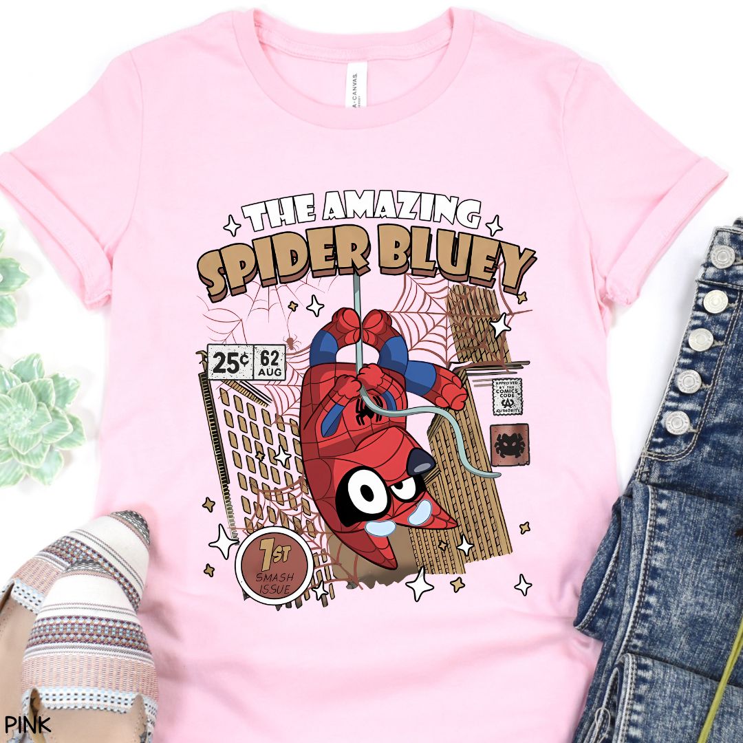 Spider Bluey - Unisex Youth Tee