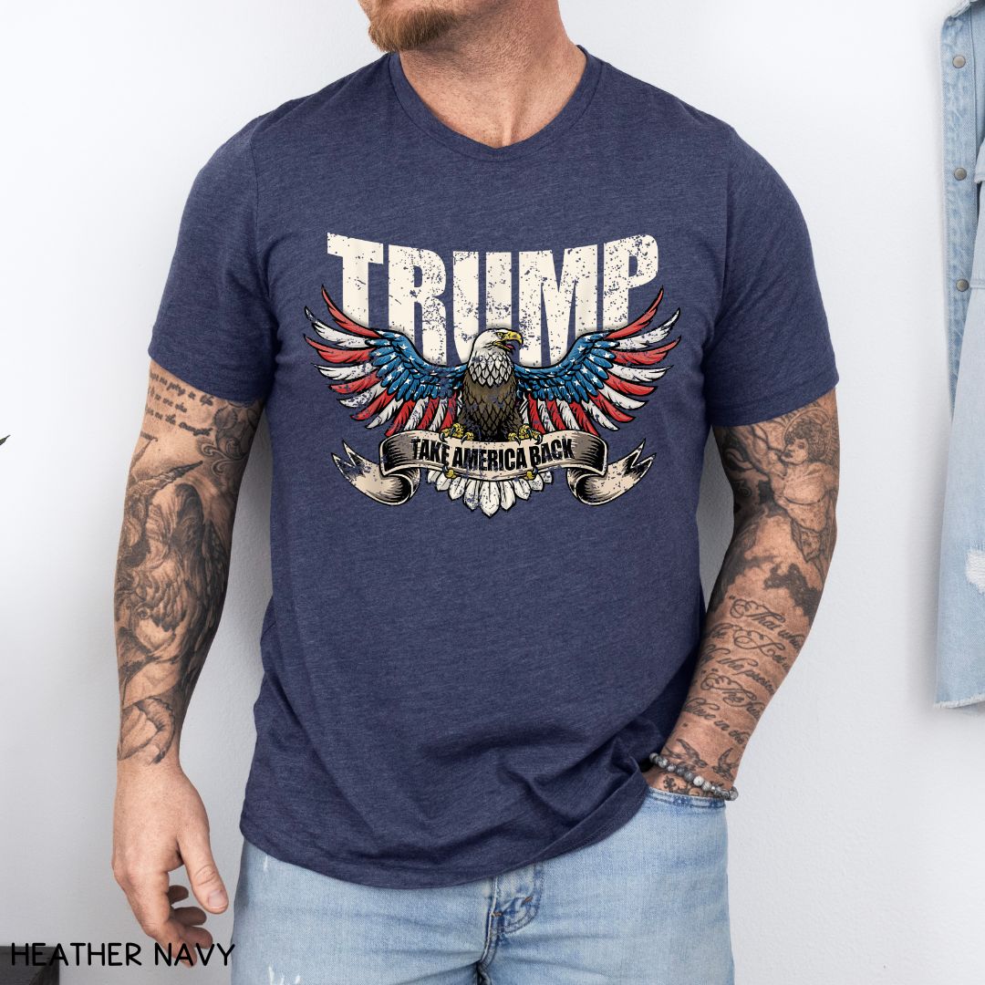 America - Trump Eagle - Unisex Adult Tee