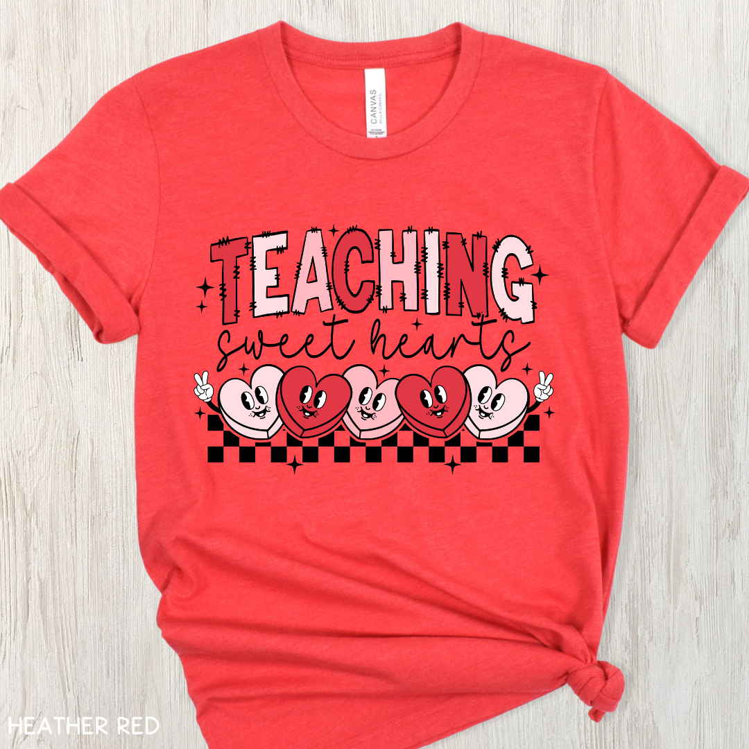 Valentines - Teaching Sweethearts - Unisex Adult Tee