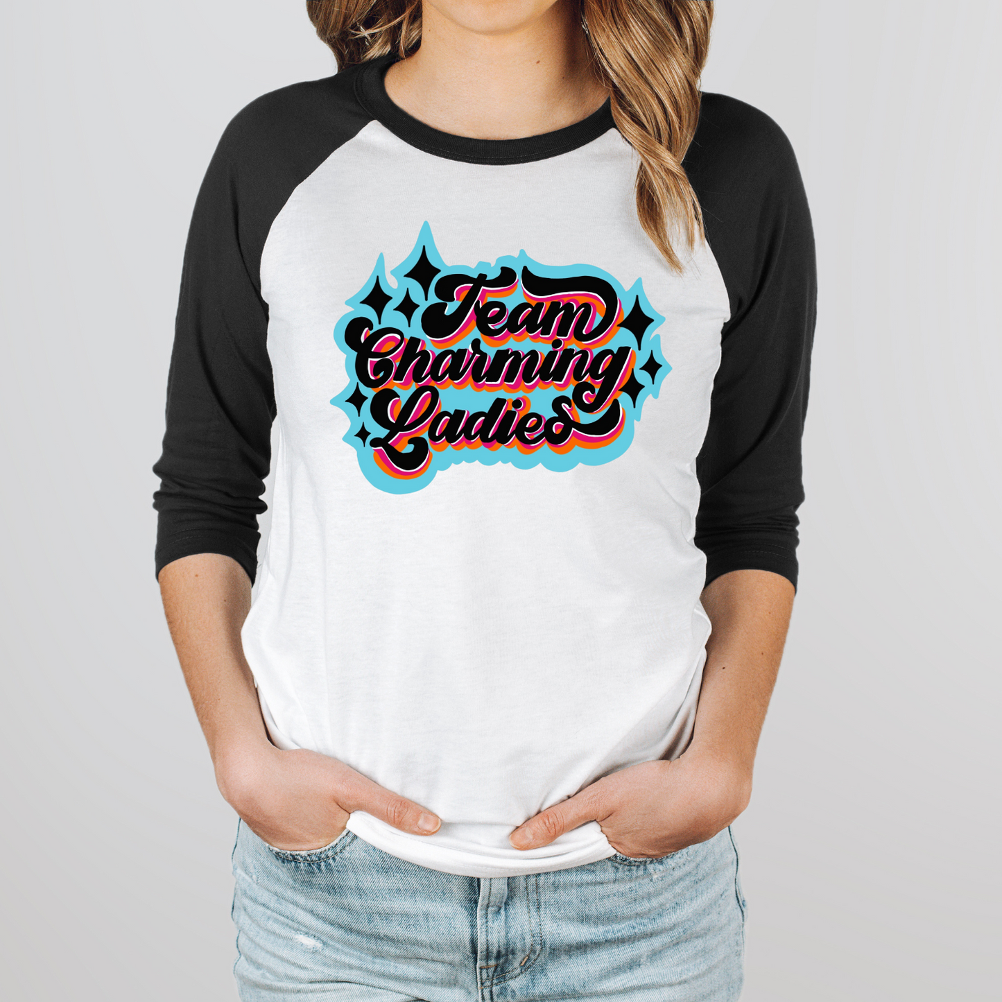 Team Charming Ladies - Unisex Raglan Tee