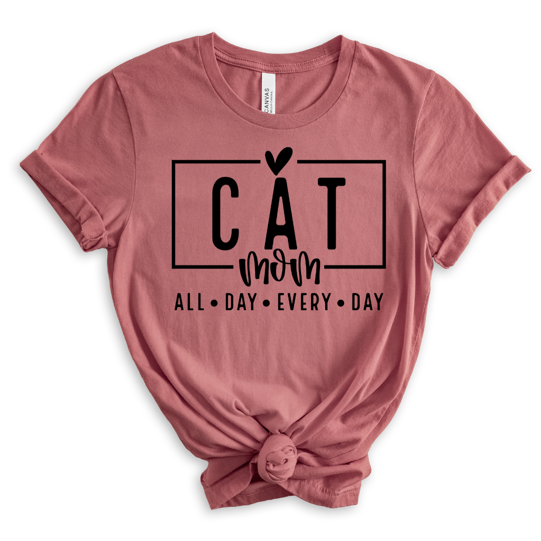 Cat Mom - Unisex Adult Tee