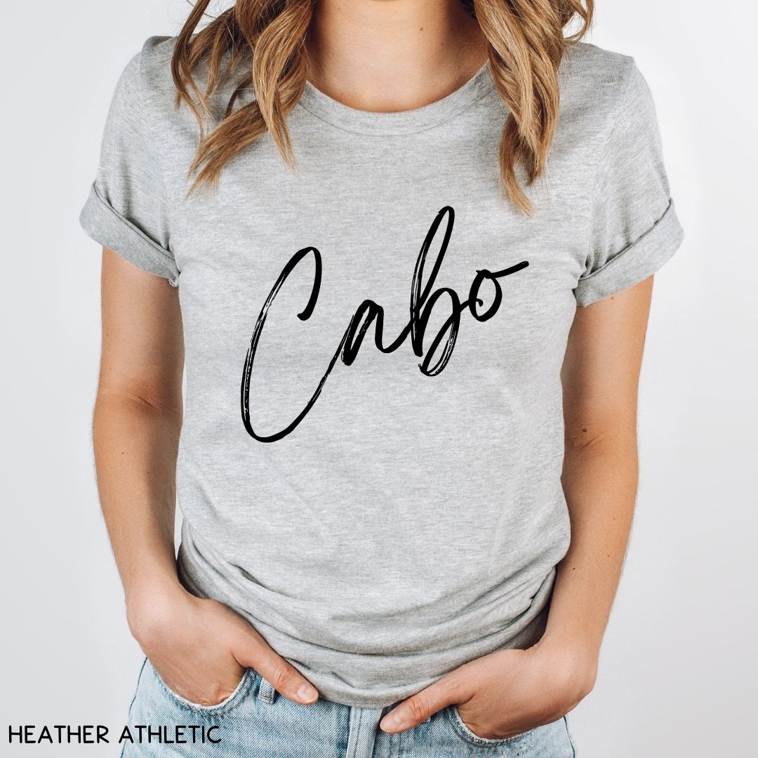 Cabo - Script - Unisex Adult Tee