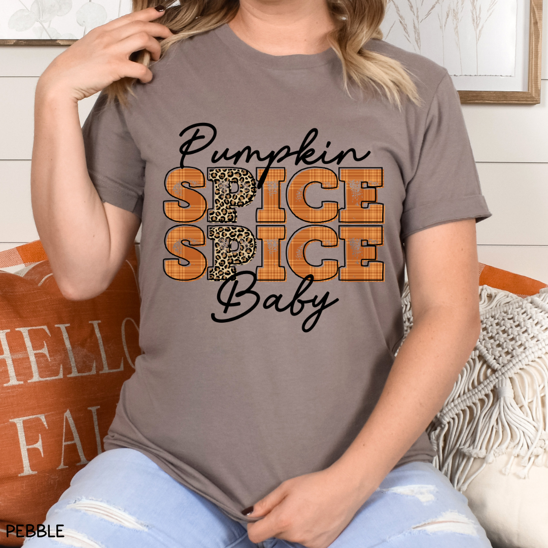 Fall - Adult Tee - Pumpkin Spice Spice Baby