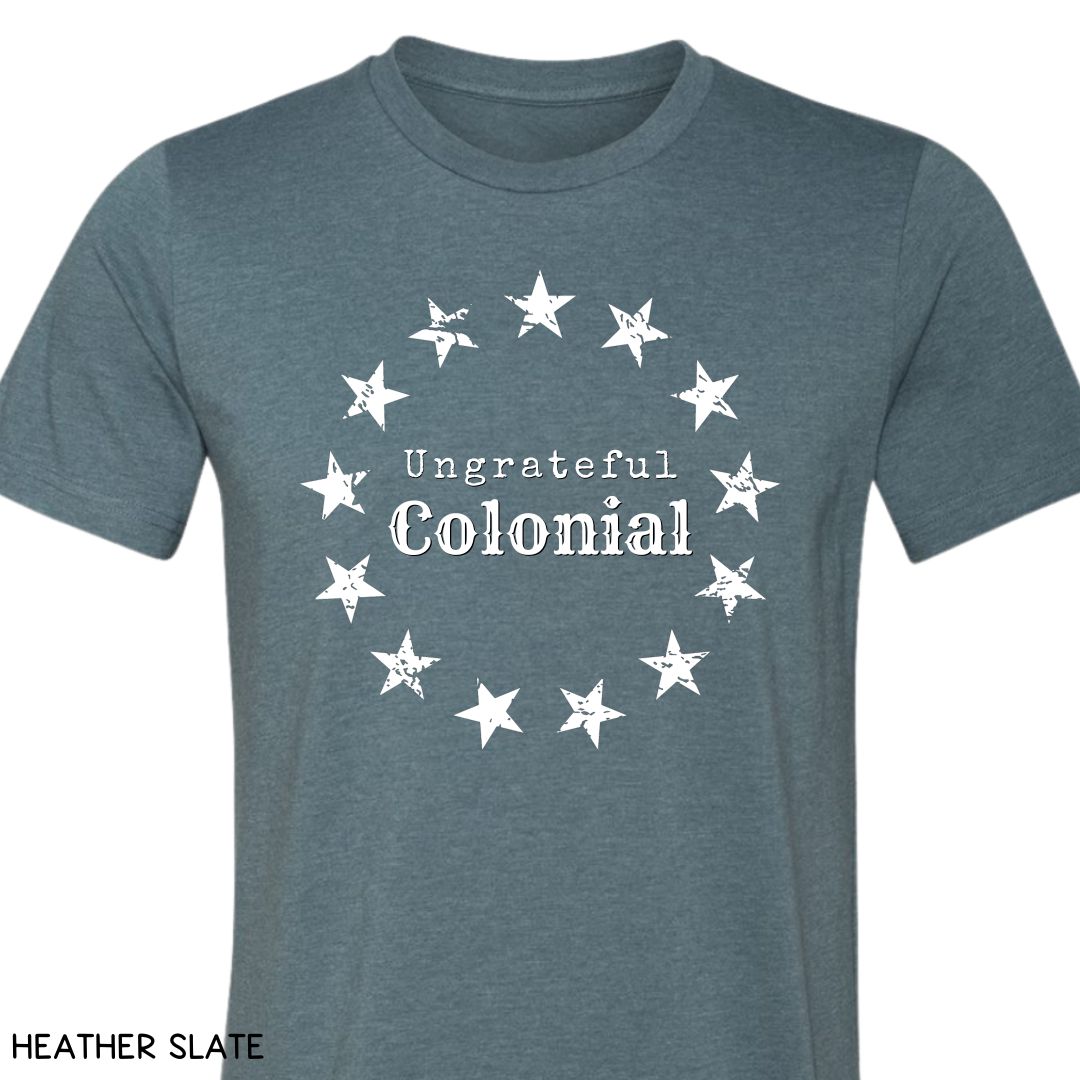 America - Ungrateful Colonial - Unisex Adult Tee