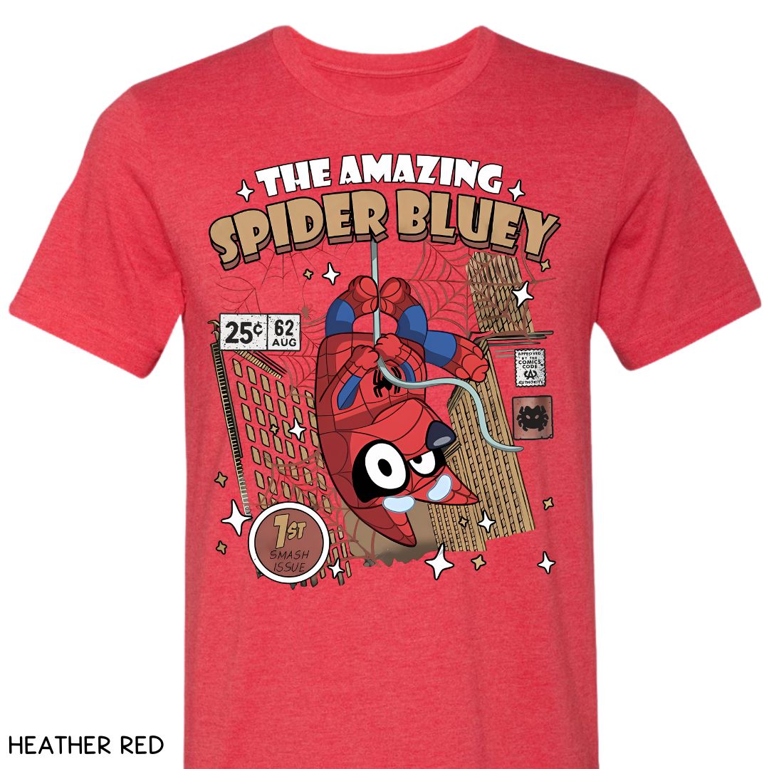 Spider Bluey - Unisex Youth Tee