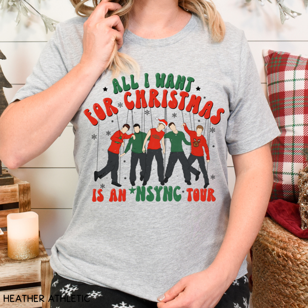 Christmas - NSync Tour - Unisex Adult Tee