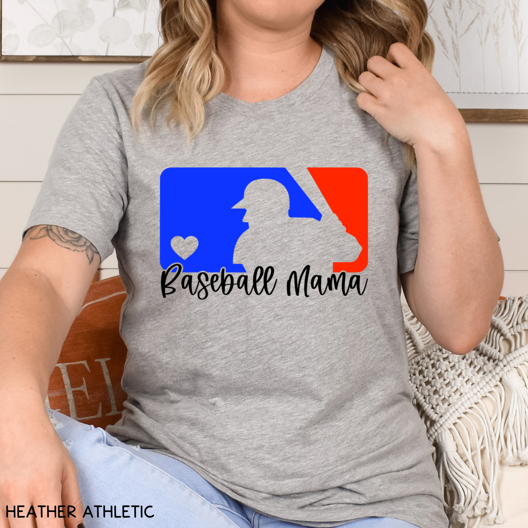 Sports - Adult Tee - Baseball Mama