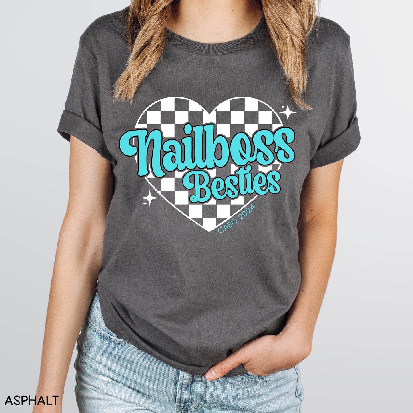 Cabo - NailBoss Besties - Unisex Adult Tee