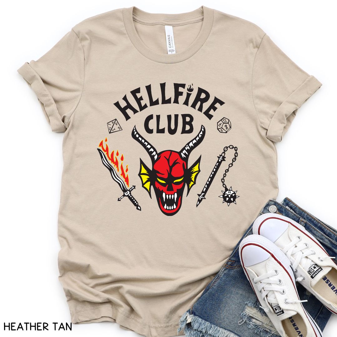 Stranger Things - Hellfire Club - Unisex Adult Tee