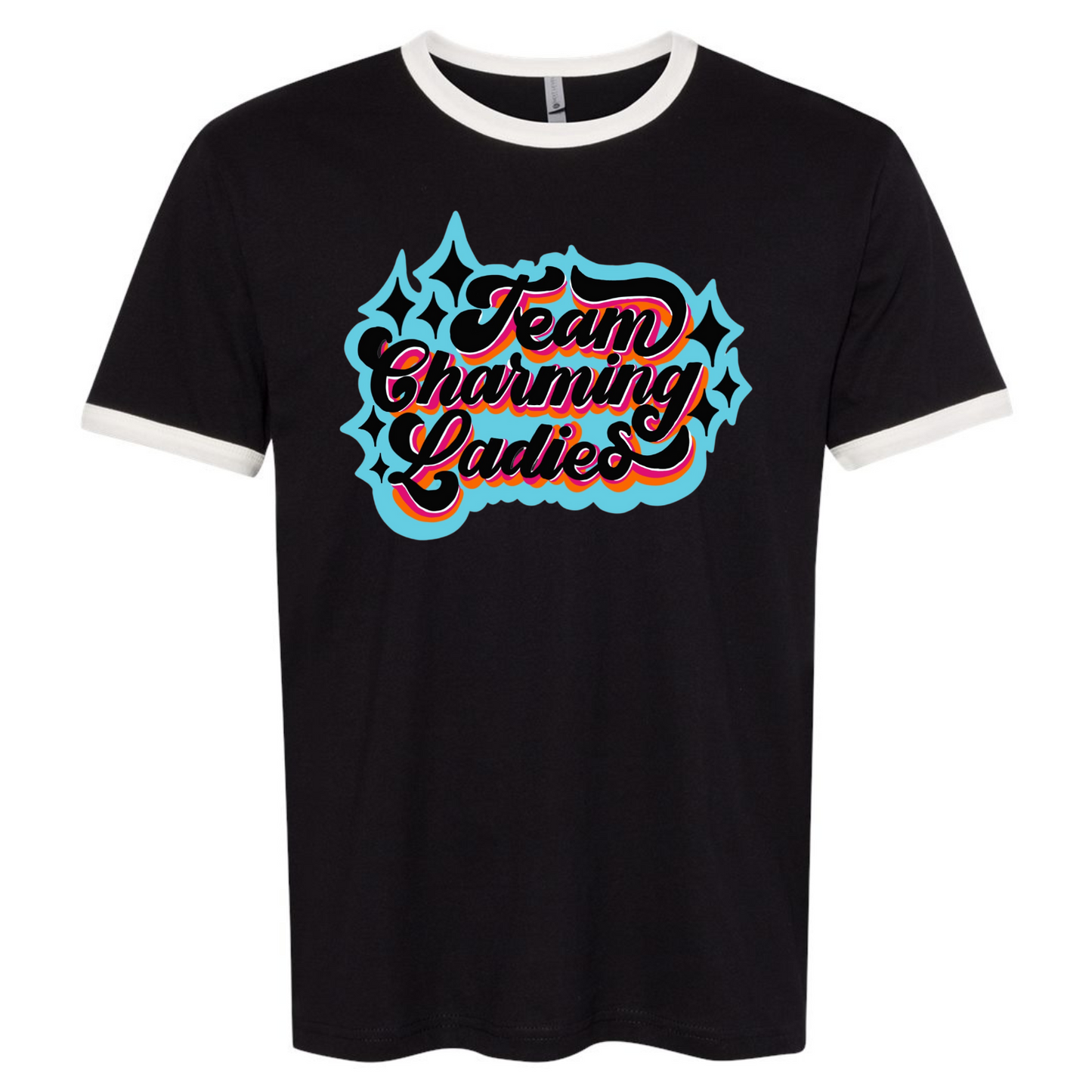 Team Charming Ladies - Unisex Adult Ringer Tee