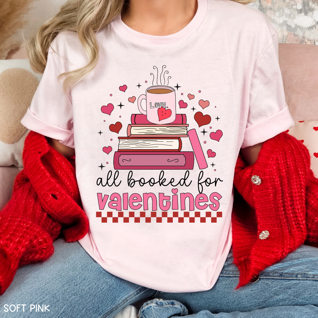 Valentines - All Booked for Valentines - Unisex Adult Tee