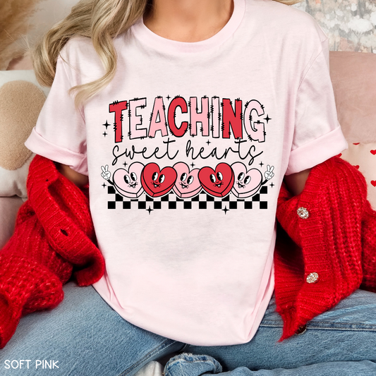 Valentines - Teaching Sweethearts - Unisex Adult Tee