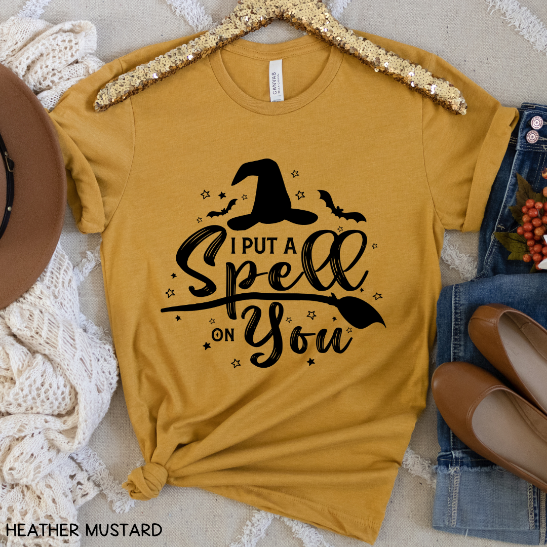 Halloween - Adult Tee - I Put A Spell On You