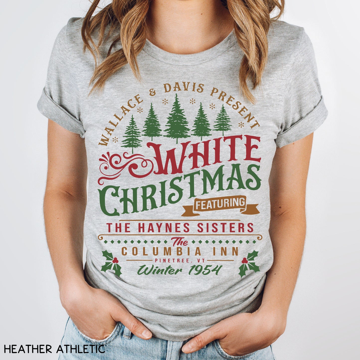 Christmas - Wallace & Davis White Christmas - Unisex Adult Tee