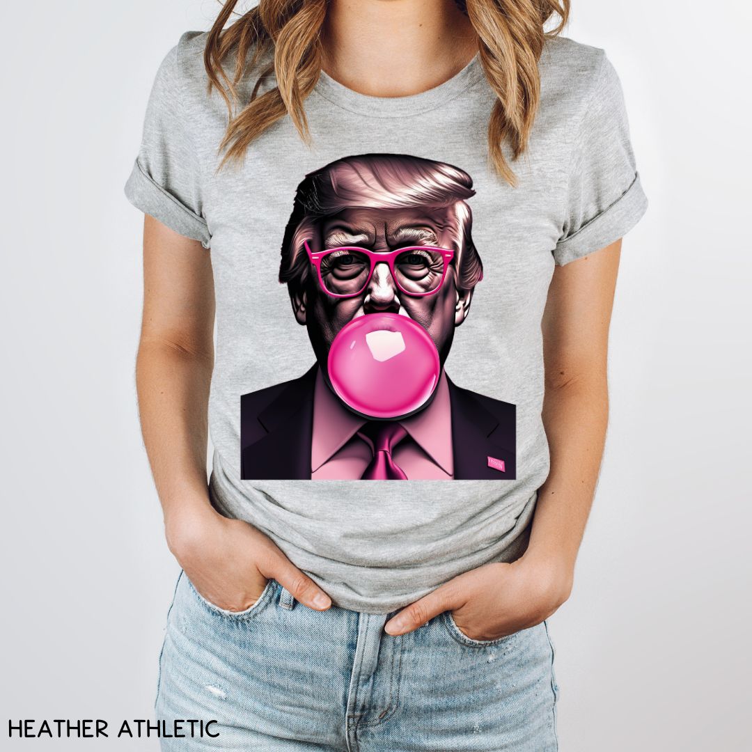 America - Trump Bubble Gum - Unisex Adult Tee