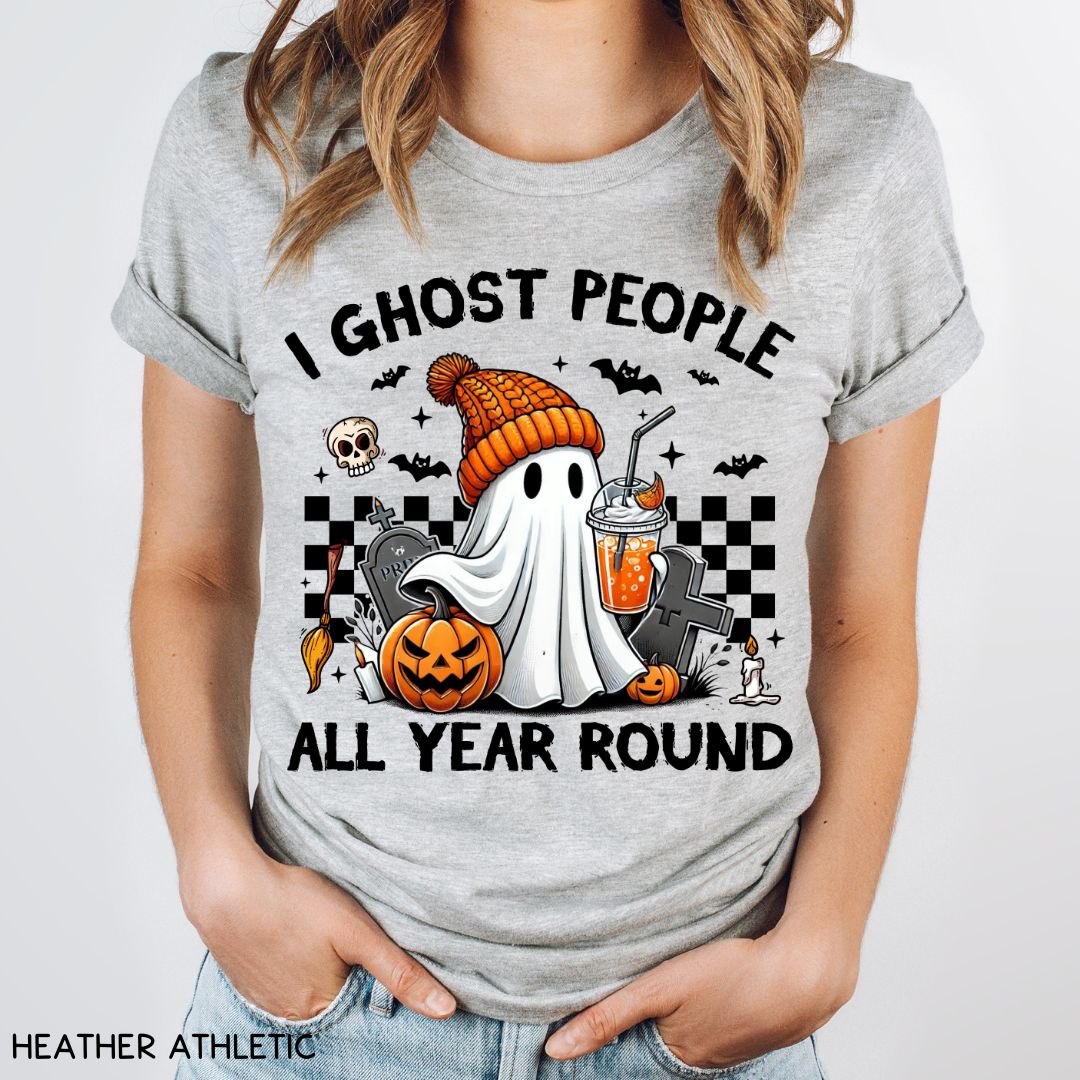 Halloween - I Ghost People - Unisex Adult Tee