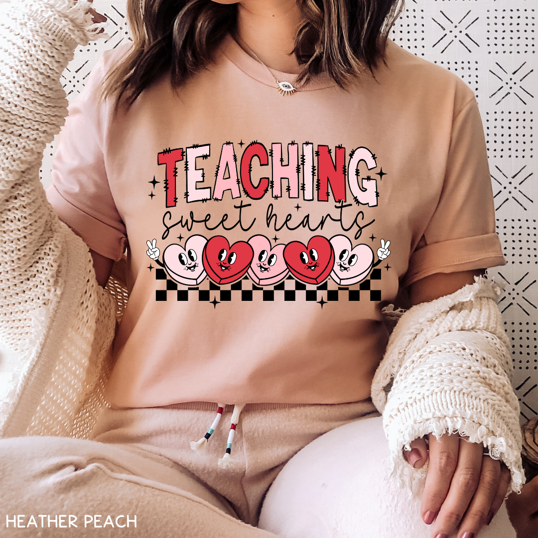 Valentines - Teaching Sweethearts - Unisex Adult Tee