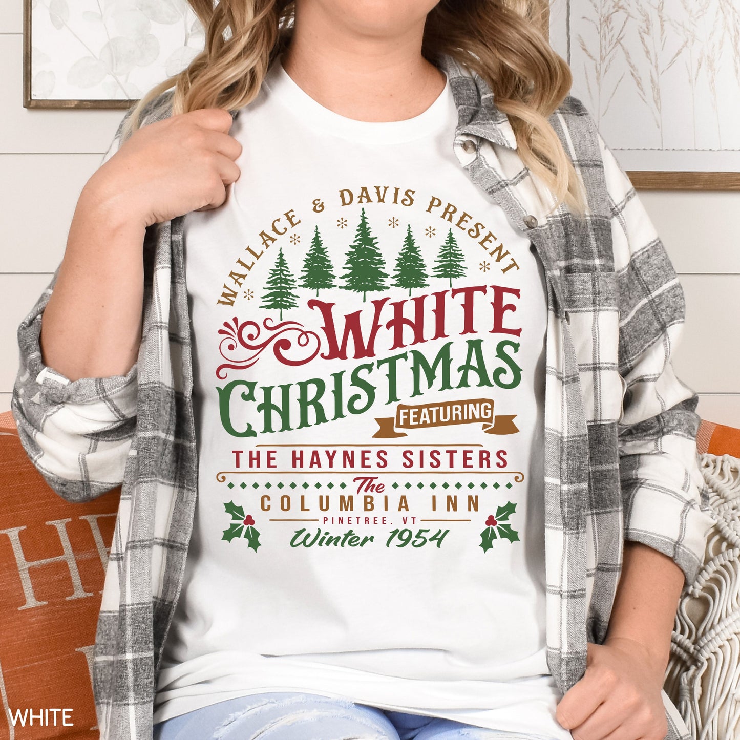 Christmas - Wallace & Davis White Christmas - Unisex Adult Tee