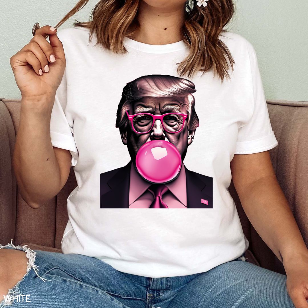 America - Trump Bubble Gum - Unisex Adult Tee