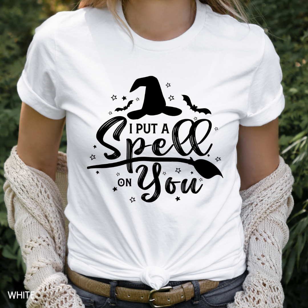 Halloween - Adult Tee - I Put A Spell On You