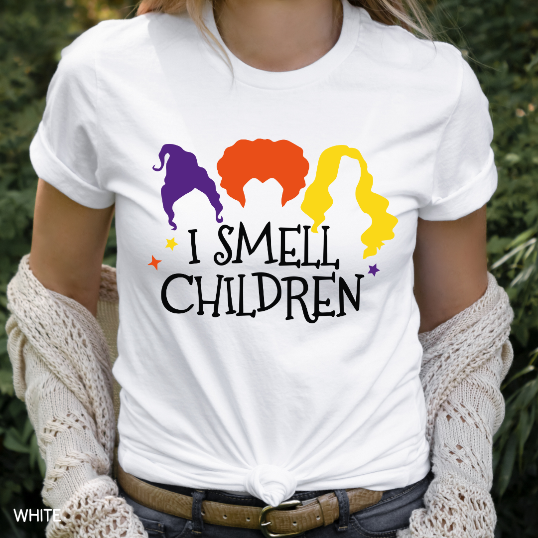 Halloween - Adult Tee - I Smell Children